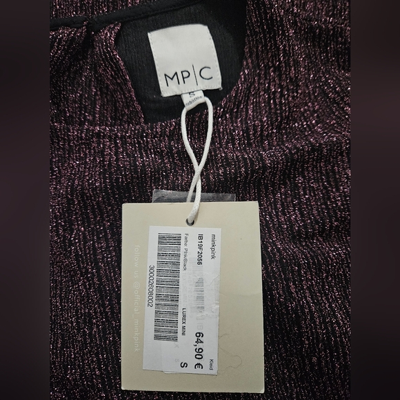 MINKPINKMETALLIC TEXTURE MINI DRESS - Picture 5 of 6